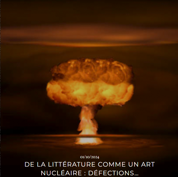 Quand l&rsquo;espace et le mot défaillent
